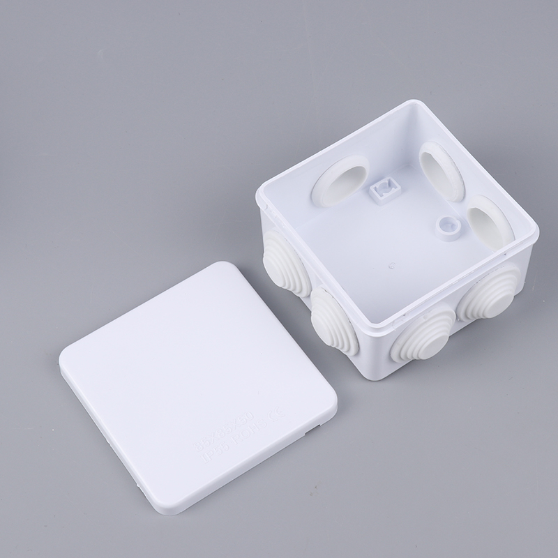 Outdoor Power Outlet Box - 50*50/80*50/85*85*50/100*100*70mm DIY Waterproof IP65 Power Case