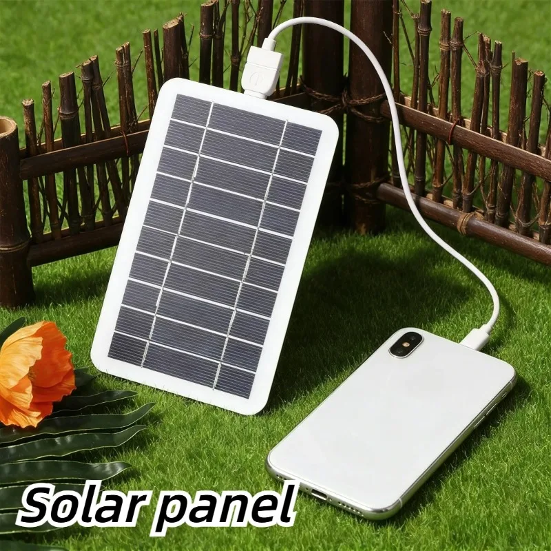 Outdoor Power Distribution Panel - 5V 5W Solar Panel Charger With