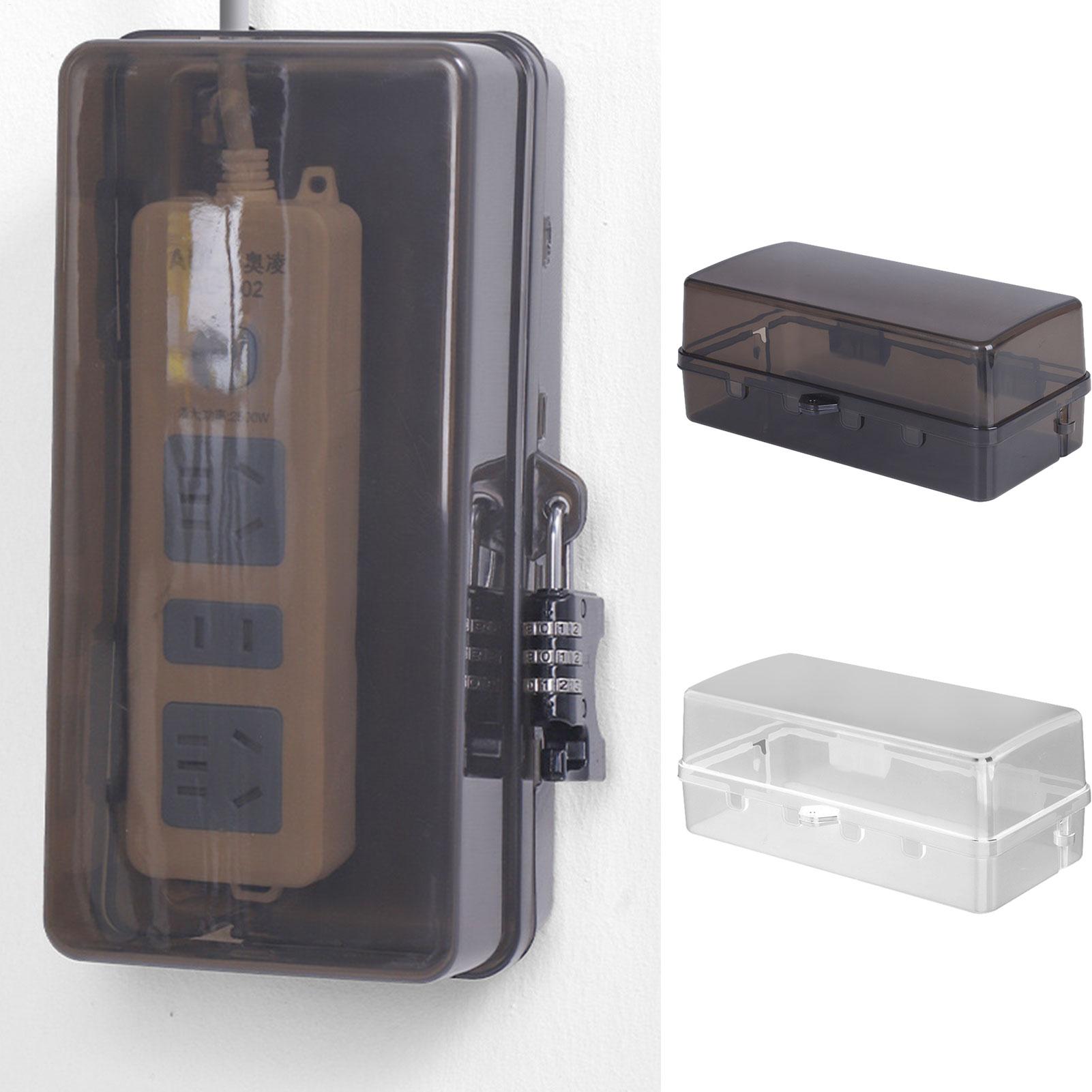 Outdoor Power Point Cover - Durable Plastic Plug Box Anti-theft Waterproof