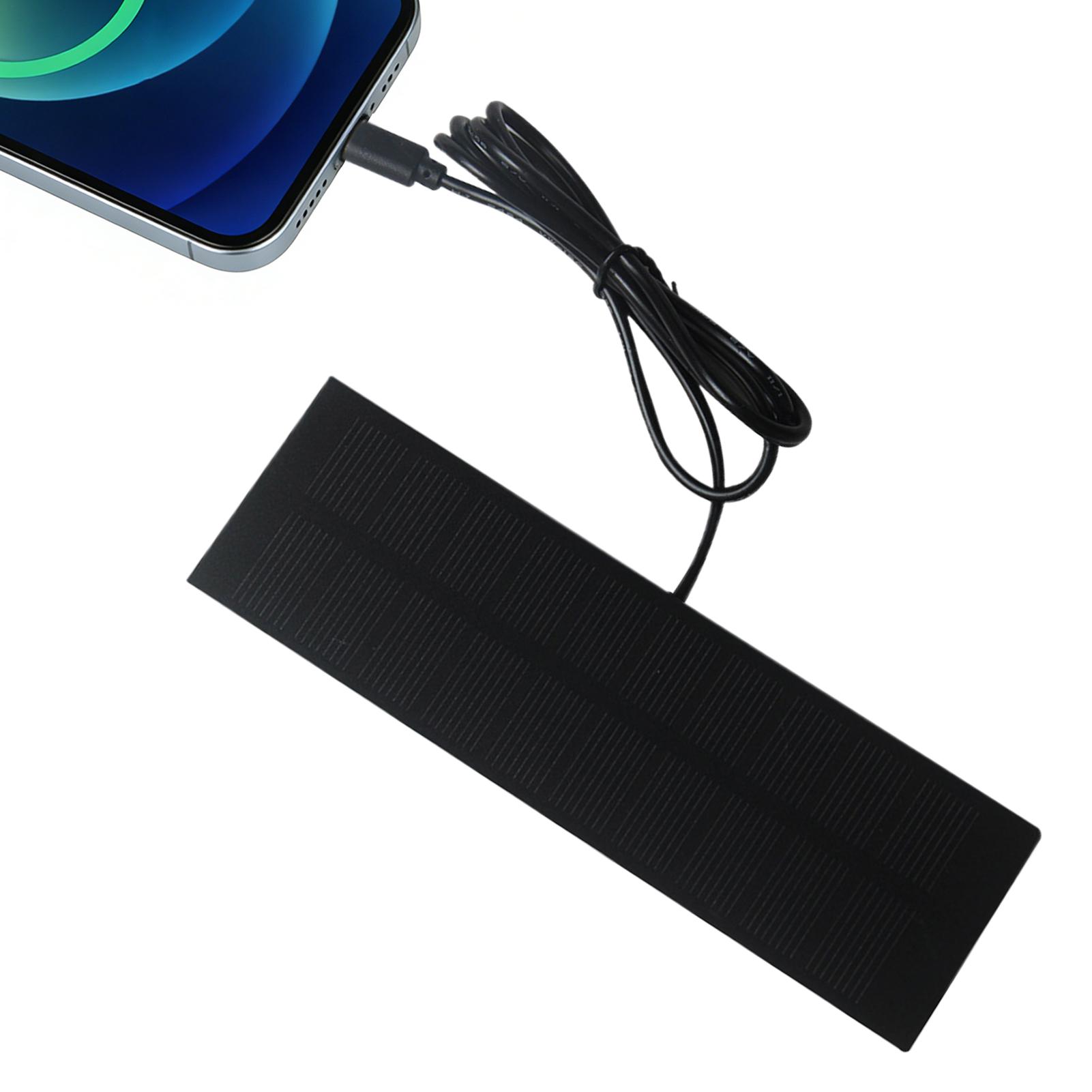 Outdoor Power Distribution Panel - 5V 3.7-5W Portable Solar Panel USB