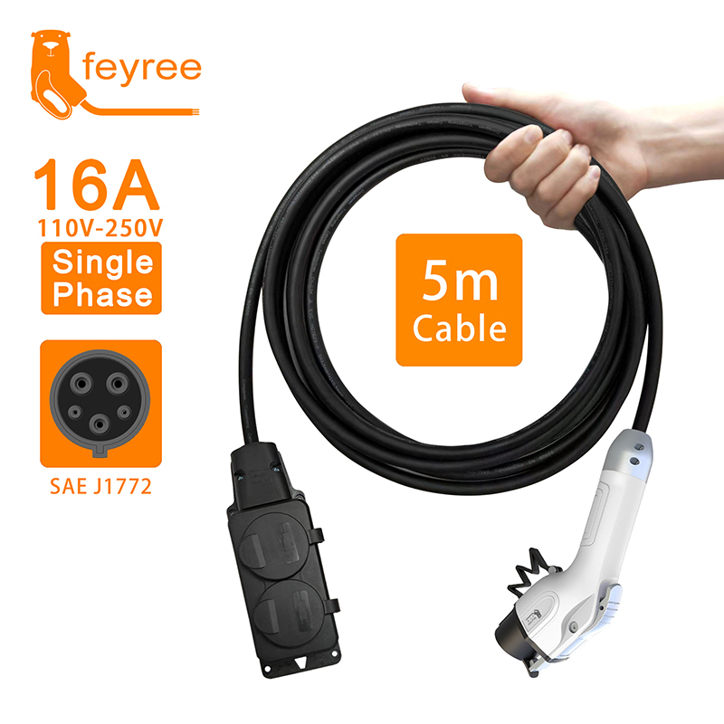 Outdoor Power Tower - Feyree Type1 16A Charger Cable with
