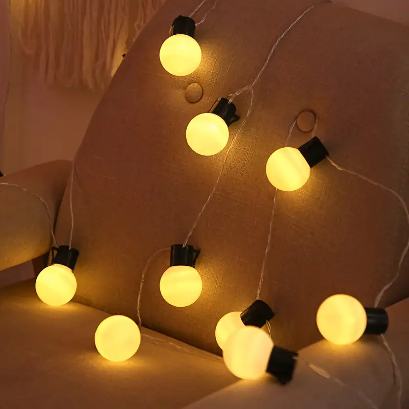 Holiday Balls String Lights In - đánh giá và giá Outdoor Power House