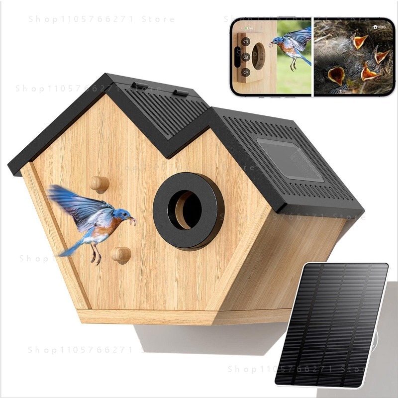 Smart Bird House with Camera S - đánh giá và giá Outdoor Power House