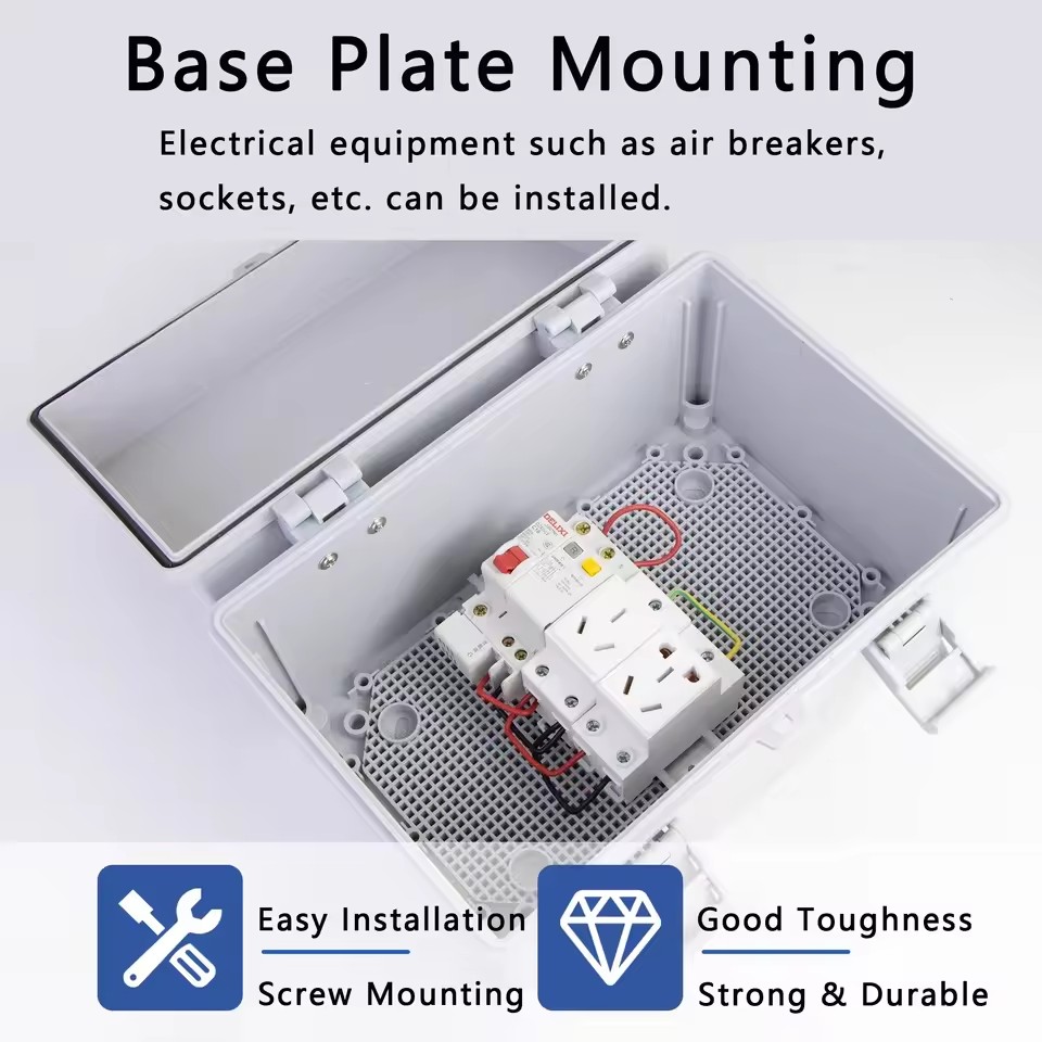 IP66 Waterproof Junction Box G - đánh giá và giá Outdoor Power Outlet Box