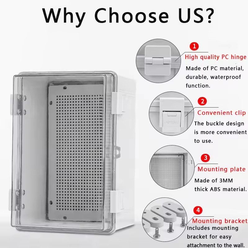 IP66 Waterproof Junction Box G - đánh giá và giá Outdoor Power Outlet Box