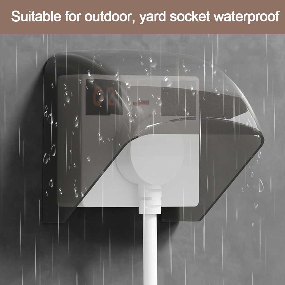 Outdoor Waterproof Box Protect - đánh giá và giá Outdoor Power Point Cover