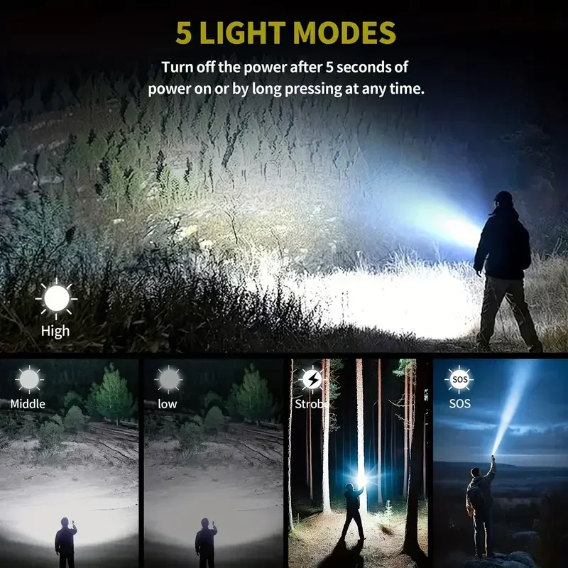 Ultra Powerful Flashlight Conc - đánh giá và giá Outdoor Power For Camping