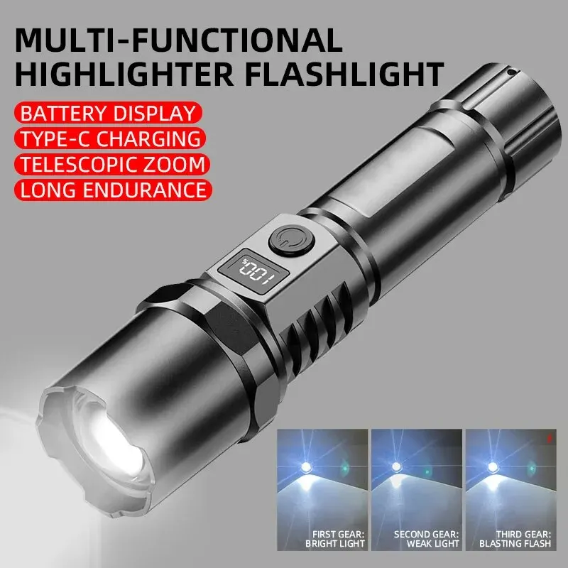 Powerful Led Handheld Flashlig - đánh giá và giá Outdoor Power For Camping