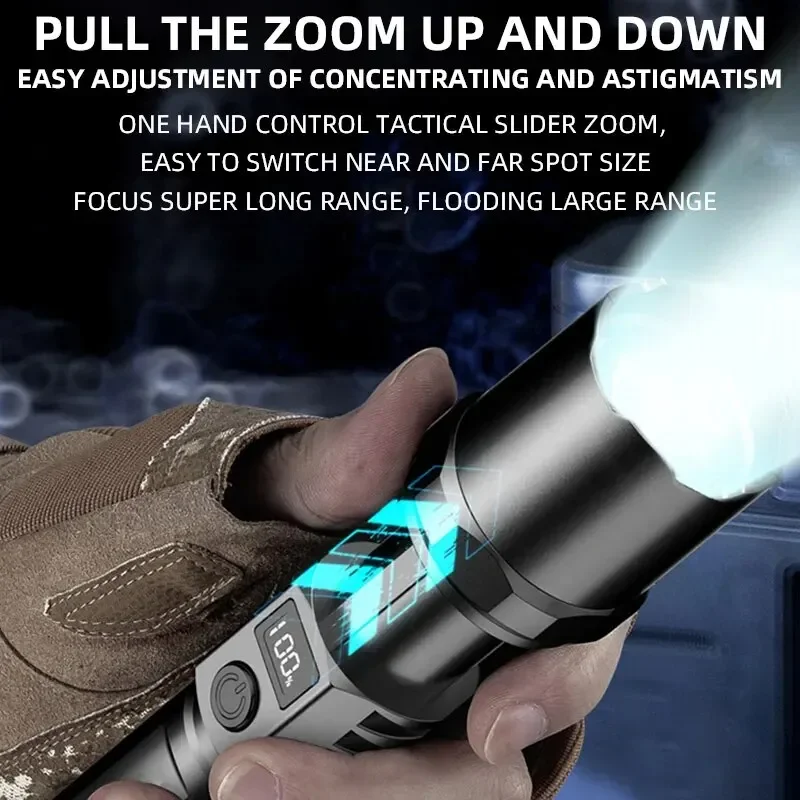 Powerful Led Handheld Flashlig - đánh giá và giá Outdoor Power For Camping