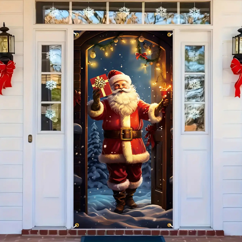 1pc 2D flat, festive Santa Cla - đánh giá và giá Outdoor Power House