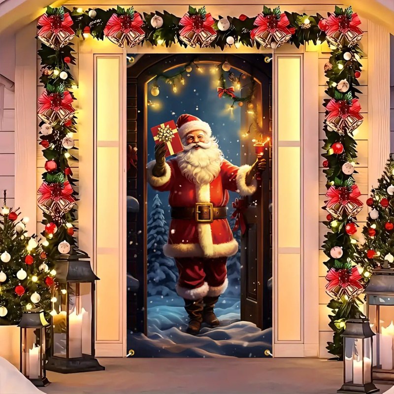1pc 2D flat, festive Santa Cla - đánh giá và giá Outdoor Power House