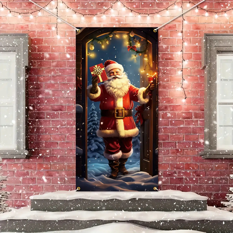 1pc 2D flat, festive Santa Cla - đánh giá và giá Outdoor Power House