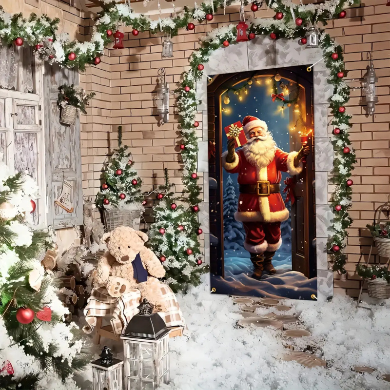 1pc 2D flat, festive Santa Cla - đánh giá và giá Outdoor Power House