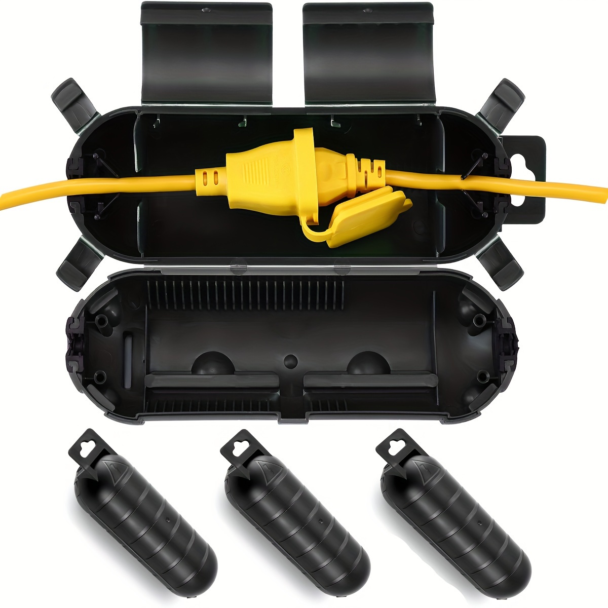 Extension Cord Plug Connection - đánh giá và giá Outdoor Power Point Cover