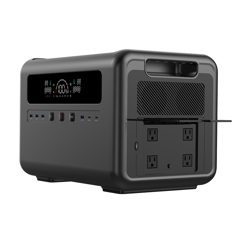 2400W Solar Power Generator, L - đánh giá và giá Outdoor Power For Camping