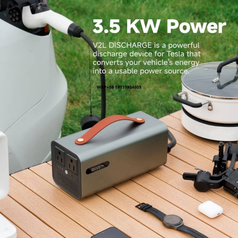 3.5kW NACS V2L Discharge Stati - đánh giá và giá Outdoor Power For Camping