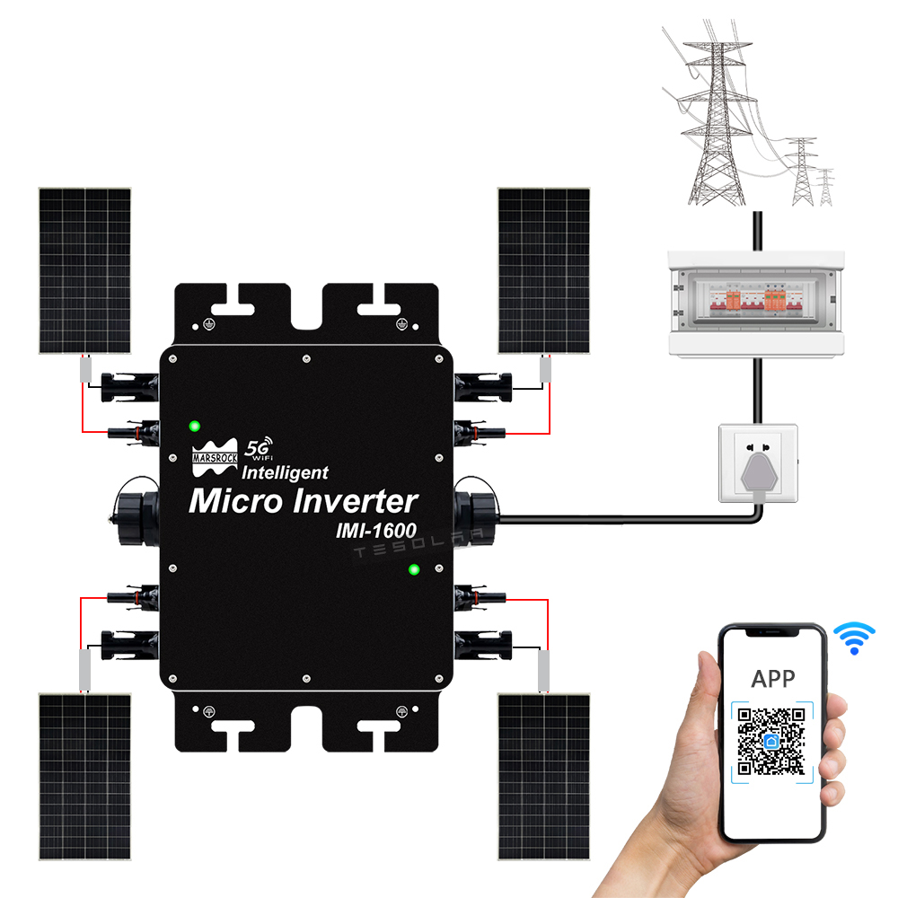 1600W Micro Solar Inverter For - đánh giá và giá Portable Generator Inverter
