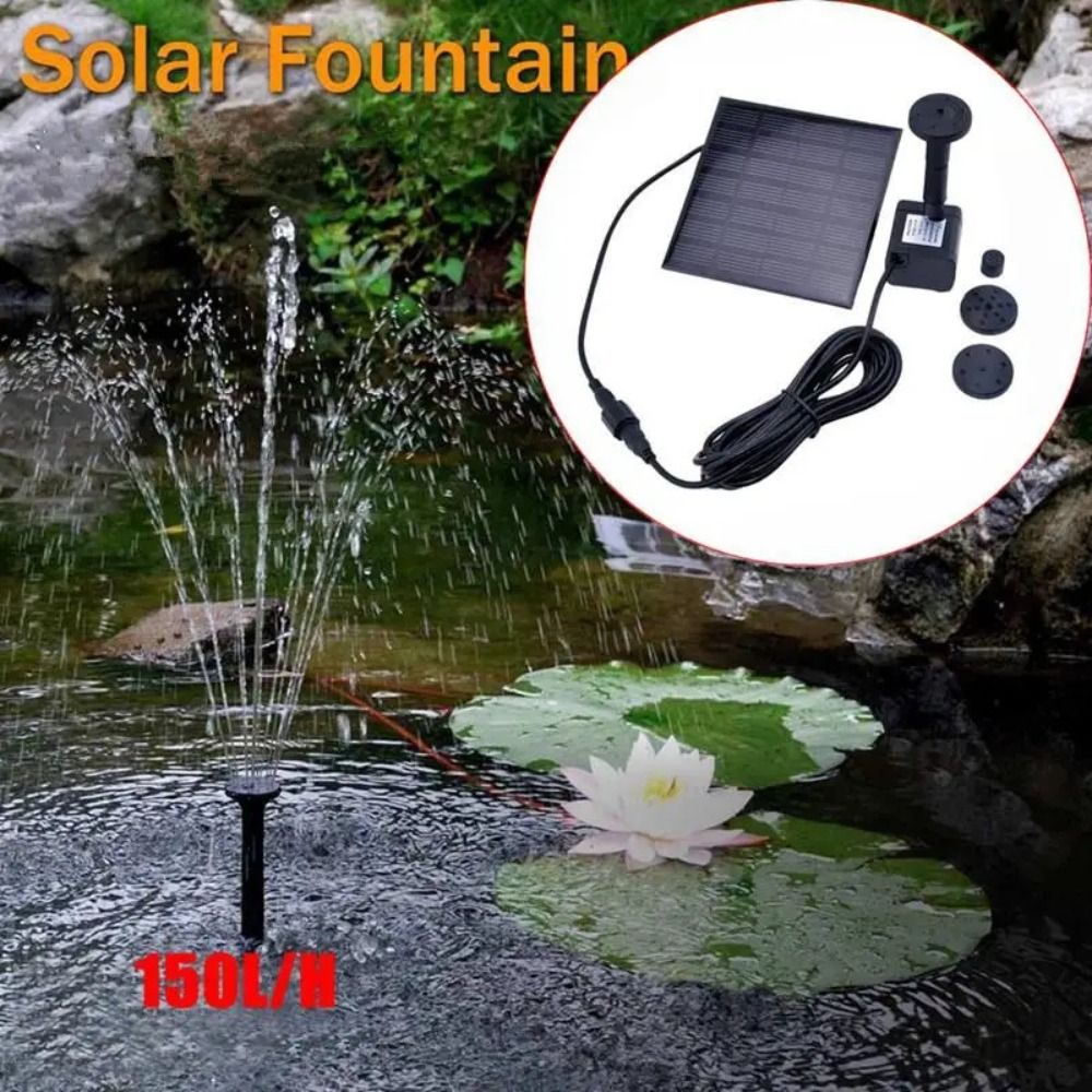 1.4W Mini Solar Fountain Pump  - đánh giá và giá Outdoor Power Distribution Panel