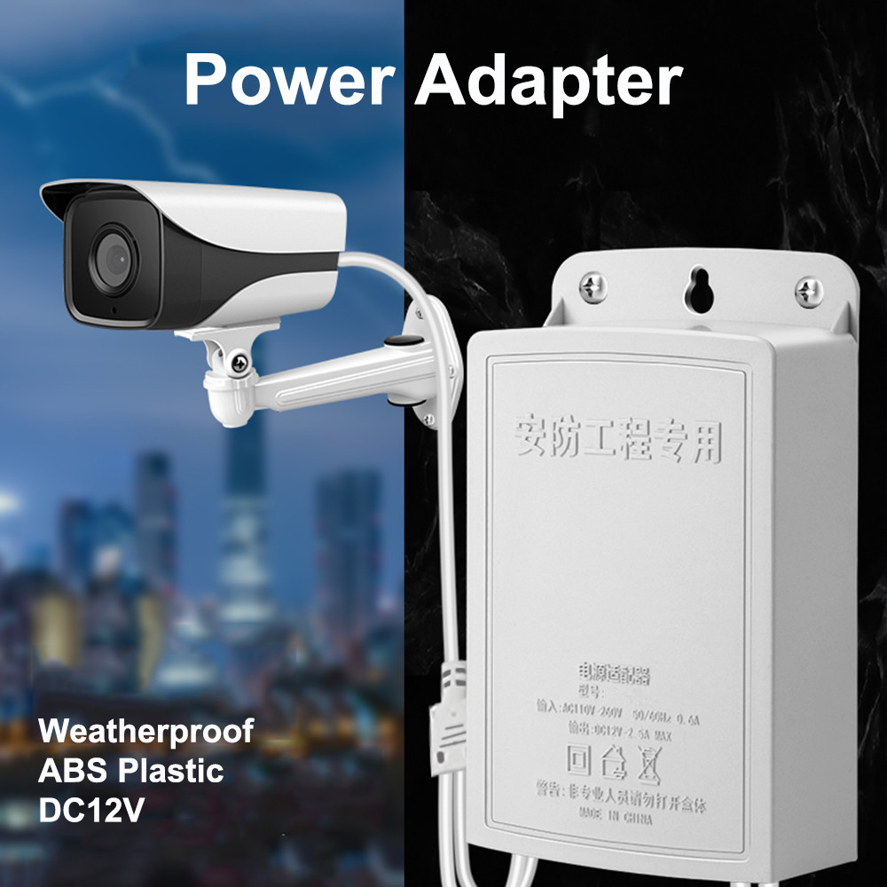 DC 12V 2.5A Outdoor Waterproof - đánh giá và giá Outdoor Power Supply 12V