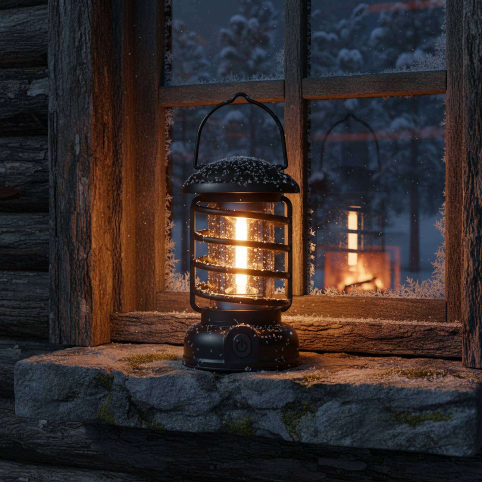 Retro Camping Lantern Two-Way  - đánh giá và giá Outdoor Power For Camping