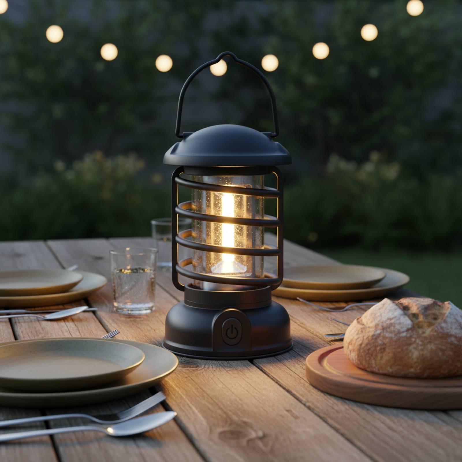 Retro Camping Lantern Two-Way  - đánh giá và giá Outdoor Power For Camping