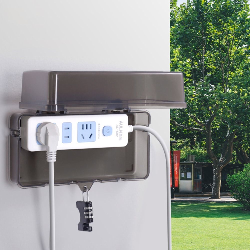 Portable Plastic Plug Box Anti - đánh giá và giá Outdoor Power Point Cover