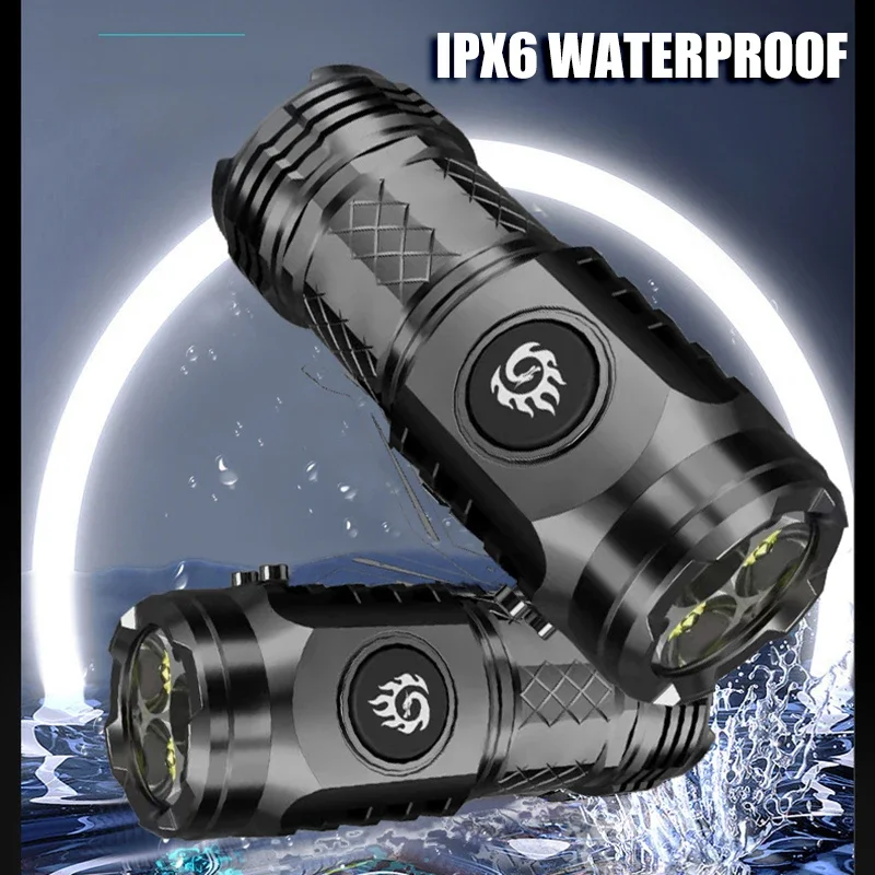 High Strong Power LED Flashlig - đánh giá và giá Outdoor Power For Camping