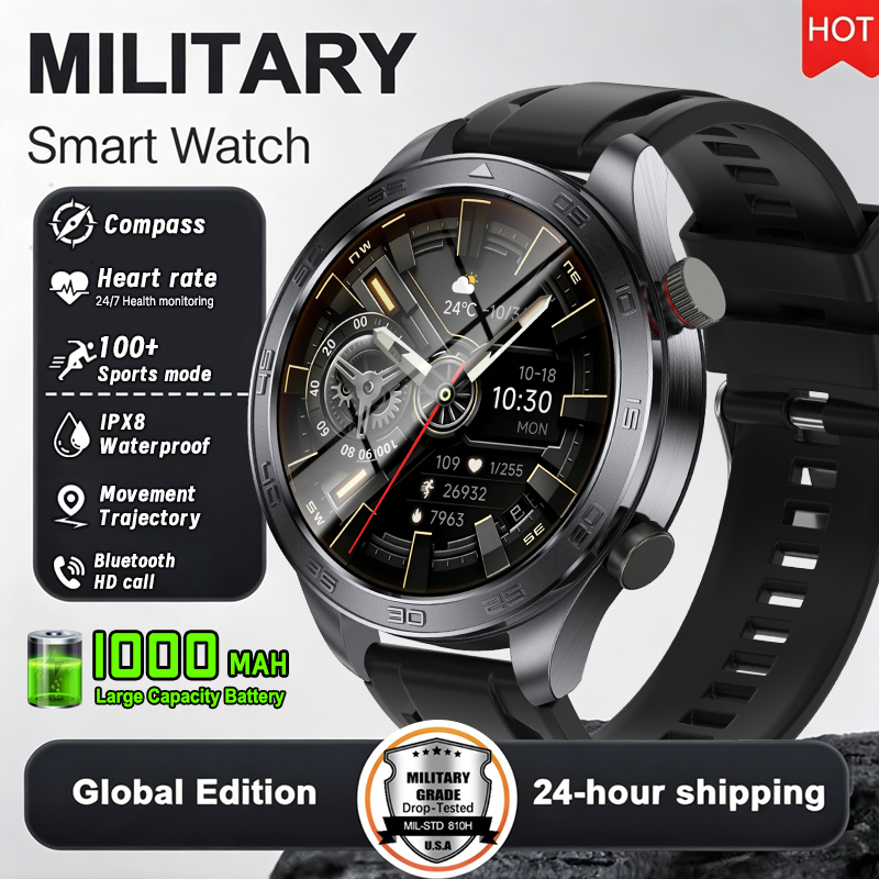 New Military Smart Watch Men G - đánh giá và giá Outdoor Power Meter Box