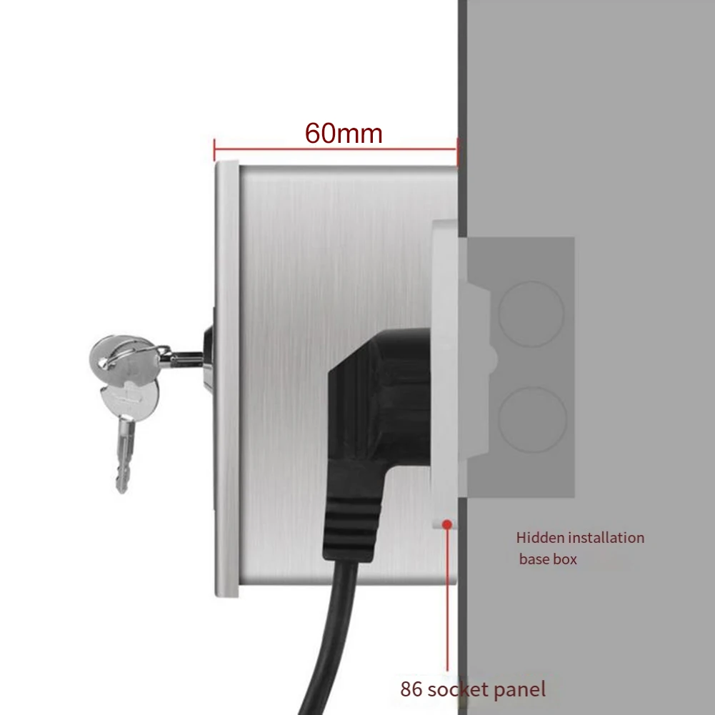 Waterproof Stainless Steel Ele - đánh giá và giá Outdoor Power Point Cover