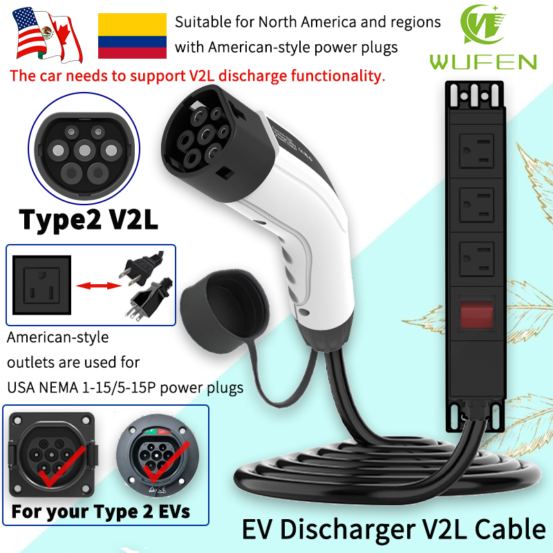 WUFEN Portable Type 2 V2L Cabl - đánh giá và giá Power Switch Outdoor
