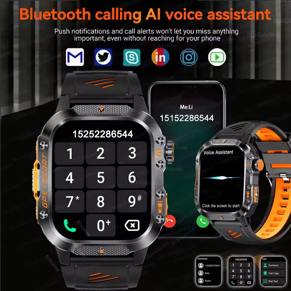 2026 New Military SmartWatches - đánh giá và giá Outdoor Power Meter Box