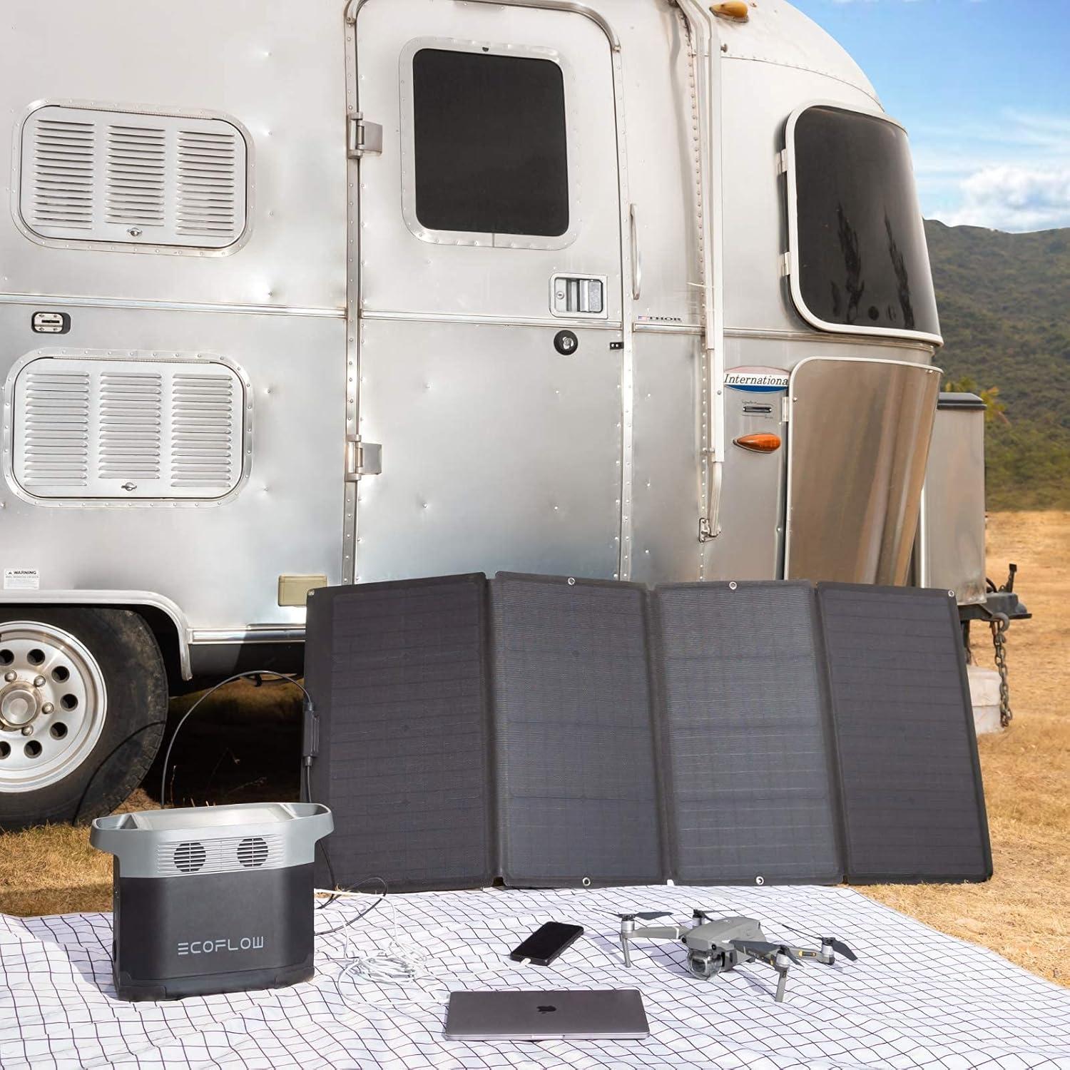 160 Watt Foldable Solar Panel  - đánh giá và giá Outdoor Power For Camping