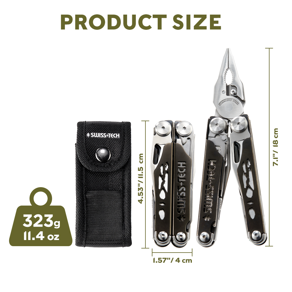 SWISS TECH Multifunctional Fol - đánh giá và giá Outdoor Power Tool Storage