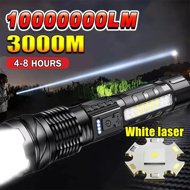 Powerful LED Flashlight Batter - đánh giá và giá Outdoor Power For Camping